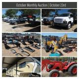 Vehicles, Construction, Farming, & Industrial Selling in Henderson's October 23rd Sale