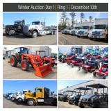 Trucking, Farming, Autos, Trailers Winter Public Auction - Day 1 Ring 1