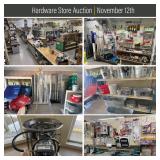 11.12.25 Hardware Store Liquidation Online Only