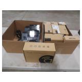 Lot - (2) Boxes Yealink Phones & Components