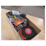 Lot - Staplers, Staples, Measuring Tape, Etc.