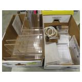 Lot - (2) Boxes Display Stands