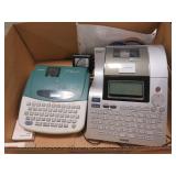 Lot - (2) Misc. Label Makers