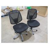 Lot - (2) Office Chairs
