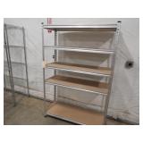 48' Wide Aluminum Framed Bookshelf