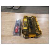 Lot - DeWalt Socket Set & Boxer Socket Adapter