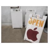 Lot - (4) Signicade Portable A-Frame Signs