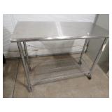 38'x98' Wooden Worktable