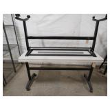 Lot - (2) Adjustable 24'x60' Work Tables