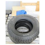 Lot- 2 Tires (LT 225/75/R16) & Seat Cover