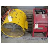 Lot- 2 110Volt Exhaust Fans
