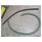 2 1/2' x 10'  Black & 3' x 10' Green Suction Hose