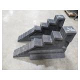Pair of Composite Step Chocks