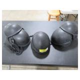 Lot of 5 Helmets