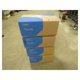 4 Boxes of Tyvek 400 Coveralls Size XL