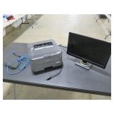 Lot- Brother Printer & Dell Monitor