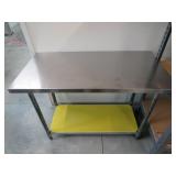 24' x 48' x 35' SS Worktable