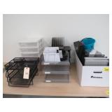 Lg. Lot - Misc. Desk Organizers, Stands, Etc.
