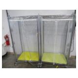 Lot - (2) 24' x 36' x 70' Metal Storage Racks