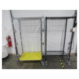 Lot - (2) 24' x 36' x 70' Metal Storage Racks