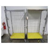 Lot - (2) 24' x 36' x 70' Metal Storage Racks