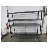 Uline 24' x 72' Mobile Storage Rack