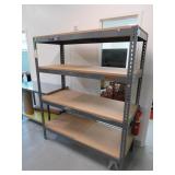 Lot - (2) Uline 24' x 60' Storage Racks