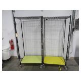 Lot - (2) 24' x 36' x 78' Metal Storage Racks