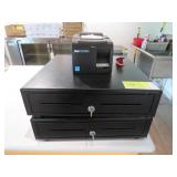 Lot - (2) Cash Drawers & Star Receipt Printer