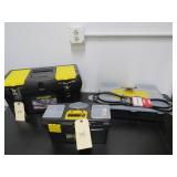 Lot - Stanley Toolbox w/ Contents & Organizers