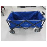Uline Blue Collapsible Wagon