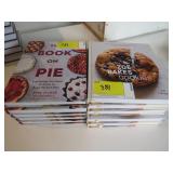 Book Lot - (5) The Book on Pie, (5) Zoe Bakes