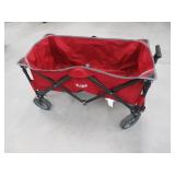 Uline Red Collapsible Wagon