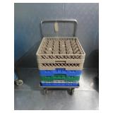 Dishwasher Cart w/ Racks