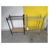 Lot - (2) Uline 12' x 24' x 36' Wire Racks (No