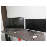 Lot - (1) 27' & (1) 32' HP Monitors
