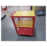 Uline 18' x 24' Red Stock Cart
