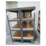 Lot - (2) Uline 24' x 60' Storage Racks