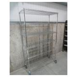 24' x 48' Mobile Wire Storage Rack (Rack Only)