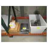Lot - Rack Components (Covers, Sides, Casters)