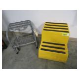 Lot - (2) Misc. Step Stools