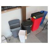 Lot - Misc, Wastebaskets, Garbage Cans, Etc.