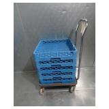 Dishwasher Cart w/ Racks