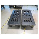 Lot - (2) Hubert 4' Dunnage Racks