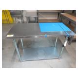 24' x 48' x 34' SS Worktable