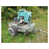 Onan Diesel Generator on Trailer