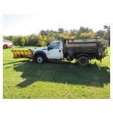 2012 Ford F550 Dump w/ Plow & Sander