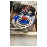 BX W/ WASHING MACHINE HOSES, BATTERY TENDER 1.25