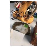 NATURAL AGATE GEOD BOOKENDS