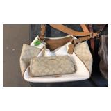 COACH HAND BAG NO. C2122-C2855  & WALLET